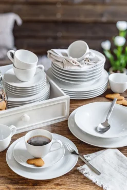 Seltmann Weiden Kaffeeservice BEAT 18-teilig weiß