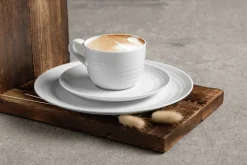 Seltmann Weiden Kaffeeservice TERRA 18-teilig weiß