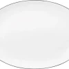 Seltmann Weiden ovale Servierplatte LIDO 35 cm weiß