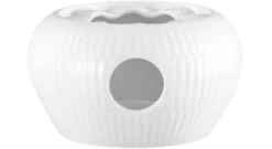 Seltmann Weiden Stövchen AMINA Porzellan weiß