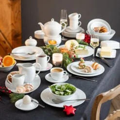 Seltmann Weiden Suppenuntertasse RONDO LIANE weiß