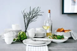 Seltmann Weiden Tafelservice 12 teilig LIDO rund Black Line