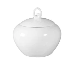 Seltmann Weiden Zuckerdose RONDO LIANE weiß