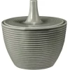 Seltmann Weiden Zuckerdose BEAT COLOR GLAZE perlgrau