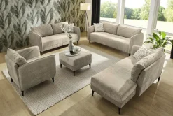 QUARTIER Sessel AIRIN Chenille beige