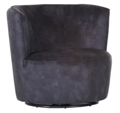 QUARTIER Sessel LOGAN anthrazit vintage