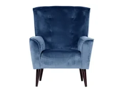 INTERhome Sessel MEGGY 77 x 93 cm petrol/schwarz