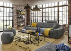 set one by Musterring Bigsofa DALLAS 300 cm grau