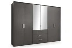 set one by Musterring Drehtürenschrank HENDERSON grau