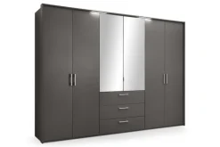 set one by Musterring Drehtürenschrank HENDERSON grau