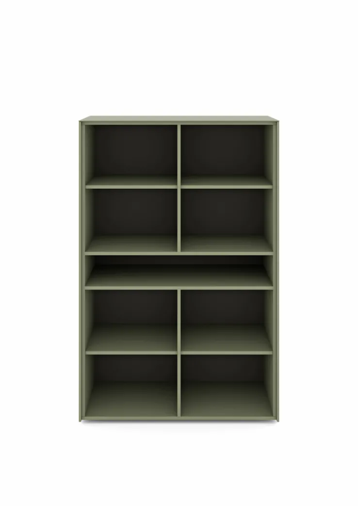 set one by Musterring Highboard RENO 92x140 cm olivgrün