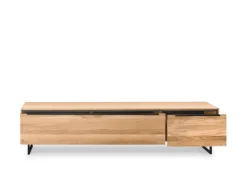 set one by Musterring Lowboard Jackson 210 x 51 cm Eiche massiv/Eiche furniert