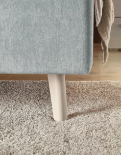 set one by Musterring Polsterbett CARY 180 x 200 cm gepolstert Hellblau