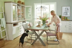 set one by Musterring Sideboard YORK 55 Weiß