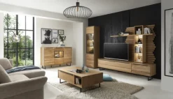 set one by Musterring Sideboard JACKSON 150 x 94 cm Eiche massiv/Eiche furniert