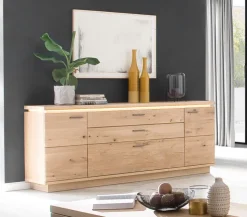 Sideboard BARCELONA 210 cm Balkeneiche bianco