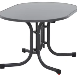 siena GARDEN Klapptisch Garten PACO 140 x 90 cm darkstone