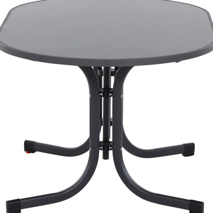 siena GARDEN Klapptisch Garten PACO 140 x 90 cm darkstone