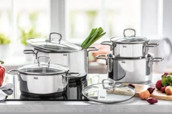 Silit Topfset ALICANTE 4-teilig Edelstahl silberfarbig