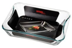 SIMAX exclusive Auflaufform/ Brat-und Backschale 2500 ml klarglas
