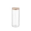 SIMAX Vorratsglas mit Holzdeckel 1500 ml Sicherheitsglas transparent
