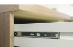 QUARTIER Singleküche JACK Weiß/Eiche Sonoma NB ca.150 cm