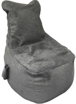 QUARTIER Sitzsack MYA Cord grau