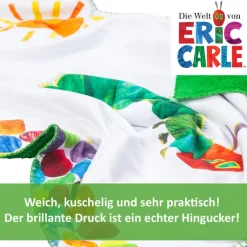 Smithy by Dagmar Nelk Smithy Kinderdecke RAUPE NIMMERSATT 75 x 90 cm weiß