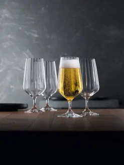 SPIEGELAU Bierglas LIFE STYLE 4er Set 440 ml Kristallglas