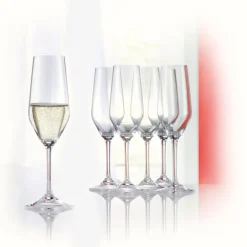 SPIEGELAU Chamapgnerglas STYLE 4er Set 240 ml Kristallglas