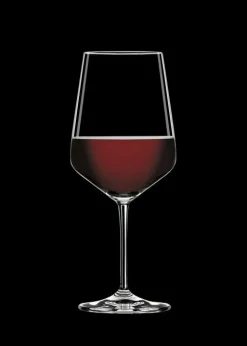 SPIEGELAU Rotweinglas STYLE 4er Set 630 ml Kristallglas