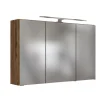 Spiegelschrank BAABE 100 x 66 cm Wotan Eiche
