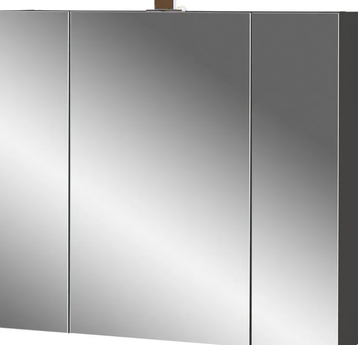 Spiegelschrank CORUS 76 x 71 cm Graphit