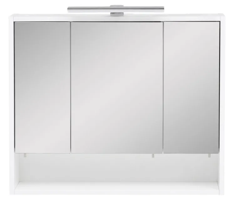 Spiegelschrank KIMI 70 x 65,6 cm kreideweiß