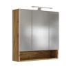 Spiegelschrank LIVORNO 60 x 64 cm Wotan Eiche