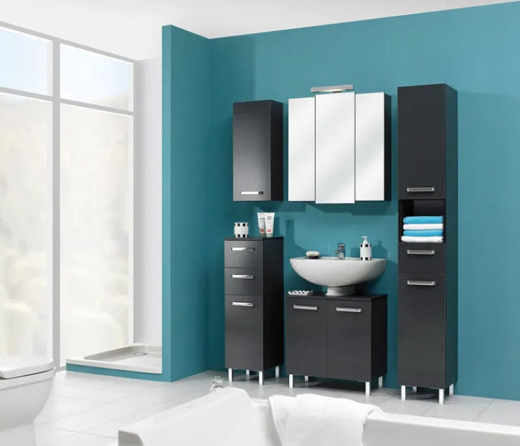 Spiegelschrank LIVORNO I anthrazitgrau