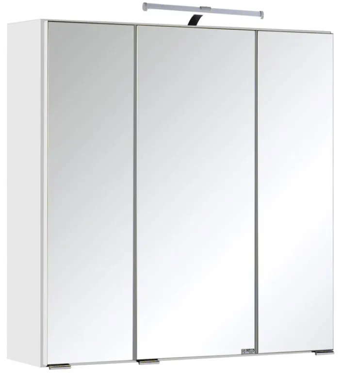 Spiegelschrank PARIS 60 x 64 cm Weiß