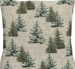 SPRÜGEL Kissenhülle NEOTERIC FOREST 40 x 40 cm grün/beige