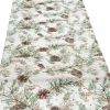 SPRÜGEL Tischband NAVIDAD PINAS 45x150 cm Beige,Mehrfarbig