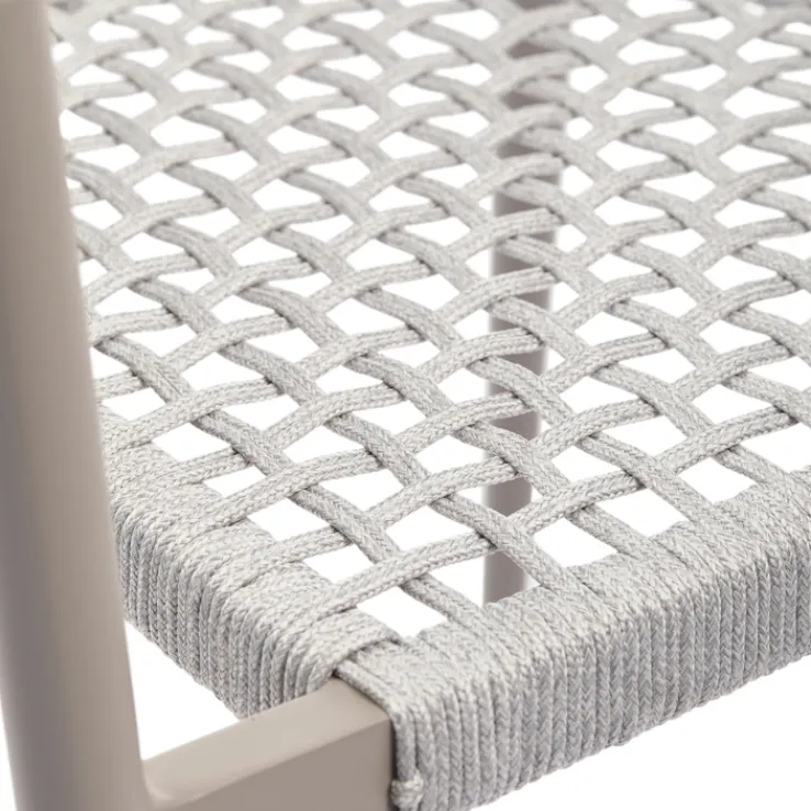 Stapelstuhl Garten YELLOW light grey