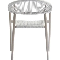 Stapelstuhl Garten YELLOW light grey