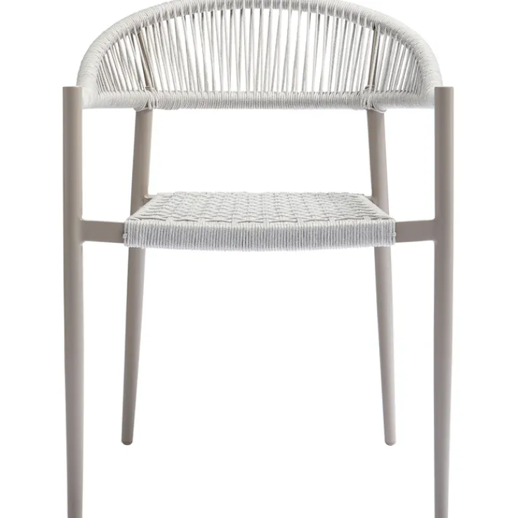 Stapelstuhl Garten YELLOW light grey