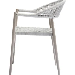 Stapelstuhl Garten YELLOW light grey