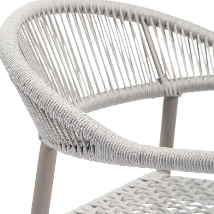 Stapelstuhl Garten YELLOW light grey