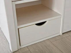 Kinder Stauraum-/Funktionsbett LAURO 180 x 200 cm weiß