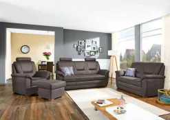 SYSTEMPOLSTER Sessel IMATRA-H nougatbraun