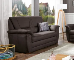 SYSTEMPOLSTER Sofa 2-Sitzer IMATRA-H nougatbraun