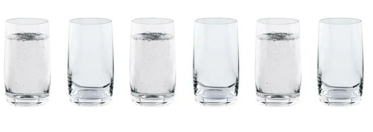 TAFELWERT Longdrinkglas CHIARA 6er Set