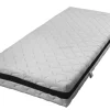 QUARTIER Taschenfederkernmatratze TIMO 90 x 200 cm weiß