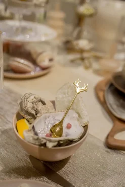 Teelöffel HIRSCH goldfarbig